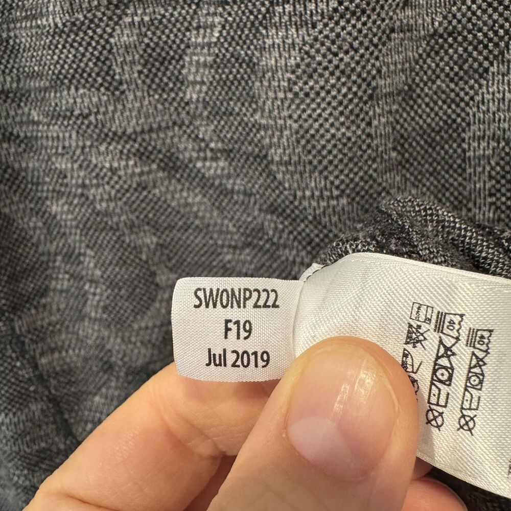 Smartwool Quarter Zip Merino 250 Sweater Gray Base Layer Gorpcore Women Large - Picture 3 of 9